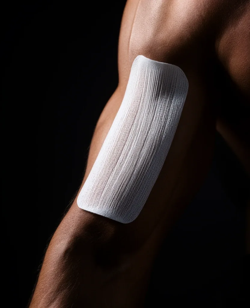 Application de taping tape technique