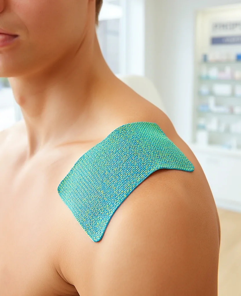 Application de taping kinésiologique